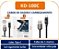 Cabo USB para Tipo-C Turbo Kaidi KD-100C – 1 Metro - Imagem 1