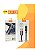 Cabo USB para Lightning/IOS Turbo Kaidi KD-100A – 1 Metro - Imagem 1