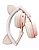 Fone de Ouvido Bluetooth Lehmox LEF-1058 – Cat Ear LED – Rosa - Imagem 4