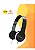 Fone De Ouvido Com Fio LehmoX Headset Estéreo Com Microfone -Sortidas - Imagem 1