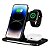 Carregador Sem Fio Dobrável 3 em 1 Kaidi KNC-9097 – Para Celular, Smartwatch e Fones - Imagem 3