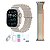 Smartwatch Ultra 4 Benedo 49mm Dourado/ Acompanha case e pelicula - Imagem 2