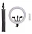 Ring Light Ny-05 Luz De Preenchimento Multifuncional Pol.18 Preto - Imagem 2