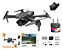 Drone Câmera Profissional Hd Controle Remoto Altomex Sensor Preto - Imagem 2