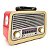 Radio Retro Classico Ad-3199 Fm,am,usb Receptor De 3 Bandas Bordô 110v/220v - Imagem 1