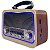 Radio Retro Classico Ad-3199 Fm,am,usb Receptor De 3 Bandas Bordô 110v/220v - Imagem 2