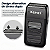 Barbeador Kemei Km-1102 Preto Máquina de Barbear Aço Inoxidável USB | Frete grátis - Imagem 7