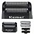 Barbeador Kemei Km-1102 Preto Máquina de Barbear Aço Inoxidável USB | Frete grátis - Imagem 4