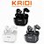 Fone De Ouvido Kaidi KD-7026 Sem Fio Bluetooth Cancelamento De Ruído Ativo - Imagem 6