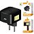Carregador Rápido Lehmox LE-91-4 Fonte + Cabo USB Tipo-C Turbo Bivolt - Imagem 4