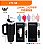 Garrafa Térmica 1200ml Motivacional Grande - Diversas Cores - Imagem 2