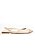 SAPATILHA LUIZA EM COURO OFF WHITE E NUDE - Imagem 1