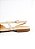SAPATILHA LUIZA EM COURO OFF WHITE E NUDE - Imagem 4