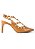SCARPIN EM COURO ZARA CARAMELO - Imagem 1