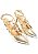 SCARPIN EM COURO ZARA DOURADO - Imagem 3