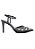 SCARPIN DIANA SALTO ALTO PRETO COM ESPELHOS - Imagem 1