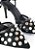 SCARPIN DIANA SALTO ALTO PRETO COM ESPELHOS - Imagem 4