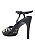 SCARPIN DIANA SALTO ALTO PRETO COM ESPELHOS - Imagem 5