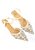 SCARPIN DIANA SALTO BAIXO OFF WHITE COM ESPELHOS - Imagem 2