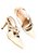 SCARPIN EM COURO BEATRIZ GELO/BEGE - Imagem 2