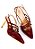 SCARPIN EM COURO GISELE CHERRY - Imagem 2