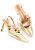 SCARPIN EM COURO GISELE DOURADO - Imagem 2