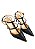 SCARPIN EM COURO DAPHNE PRETO - Imagem 3