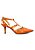 SCARPIN EM COURO DAPHNE TERRACOTA - Imagem 1