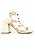 SANDÁLIA EM COURO DANIELA OFF WHITE - Imagem 1
