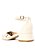 SAPATO EM COURO REBECA OFF WHITE - Imagem 5