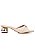 TAMANCOE EM COURO TALITA OFF WHITE - Imagem 1