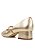 SAPATO EM COURO SOFIA DOURADO - Imagem 3