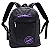 Mochila Risca Feminina Preta com Roxo 9078-03 - Imagem 1