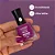 Esmalte Risqué Diamond Gel Macaron de Amora, 9,5ml – Longa Duração e Brilho Intenso - Imagem 3