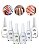 Kit Clássicos Tons de Branco Colorama 8ml - Imagem 1