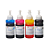 Tinta Compatível Epson T664 | T673 | Star Ink | 70ml | Com Caixa | Kit 4 cores - Imagem 2
