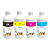 Refil de Tinta Corante Star Ink Universal Compatível Epson 1L - Kit 4 Cores - Imagem 1