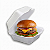 Bandeja Hamburgueira EPS Branca HM-02 | Meiwa - Imagem 1