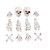 Kit Mini Esqueleto Kael com 12pç - Cromus - Imagem 1