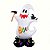 Balão Metalizado Boneco Ghost 124cm - PARTIU FESTA - Imagem 1