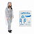 Capa de Chuva Descartável Transparente Kit C/10 | Prevemax - Imagem 1