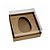 Caixa Gourmet Ovo 1 Cavidade Kraft 100/150g - C/10un | Cristalform - Imagem 1
