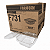 Pote Plástico Quadrado F-730 / F-731 / F-732 com Lacre Transparente | Fibraform - Imagem 2