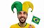 Chapéu Bobo da Corte Verde e Amarelo Brasil Copa Do Mundo | Modamix - Imagem 2