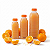 Garrafa Plástica Natural Tampa Laranja | Plask - Imagem 1