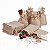 Saquinho de Juta 17x23cm Marrom | Fox Import - Imagem 2