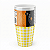 Copo Papel 270ML Xadrez - C/10un | Silver Festas - Imagem 3