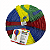 Enfeite Balão Gota Junino Colorido 60cm | Modamix - Imagem 2