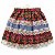 Saia Junina 35cm Florzinhas Com Babado Festa Junina | QFesta - Imagem 1