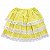 Saia Junina 35cm Com Babado E Suspensório Rosa Azul Amarelo | QFesta - Imagem 1